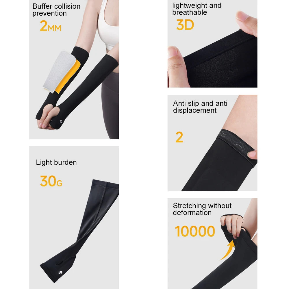 Volleyball Arm Sleeves for Sports - Volleyballs Wrist Guard Protection Pads& Thumbhole,Sports Arms Sleeves for Women,Men & Youth Peaceful Pleasures Health and Wellness
