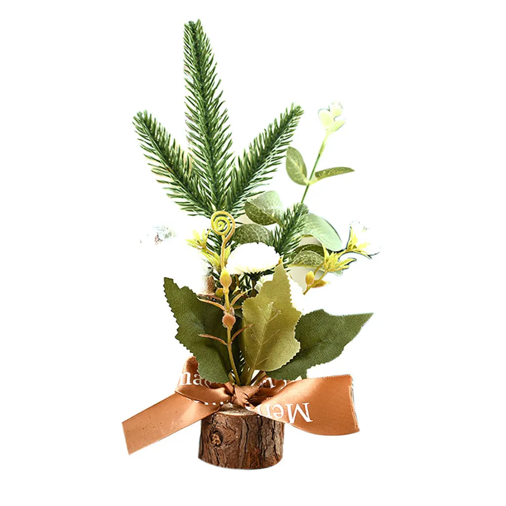 Mini Artificial Christmas Tree | Tabletop Holiday Décor
