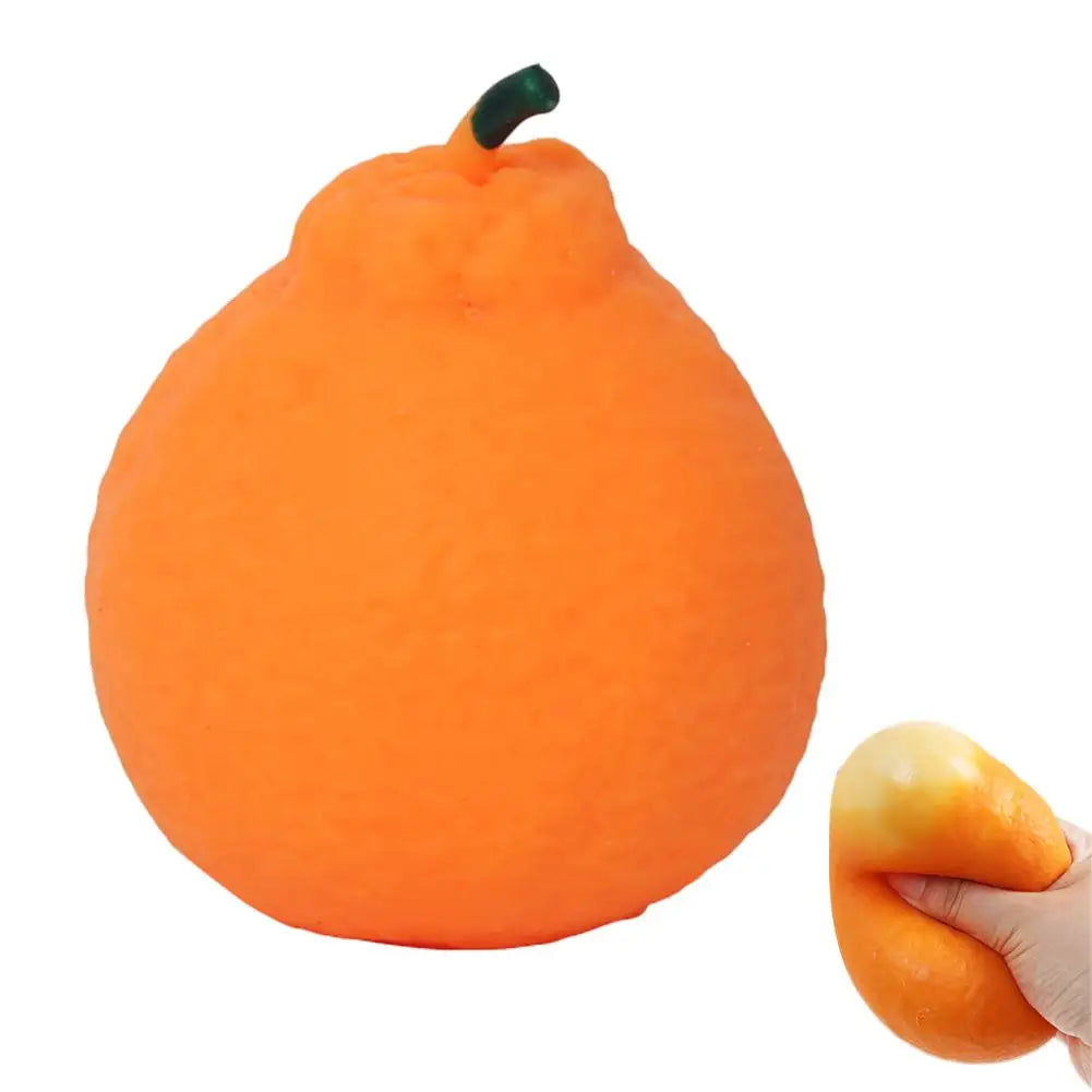 Orange Squeeze Fidget Toy – Squishy Sensory Desk Toy