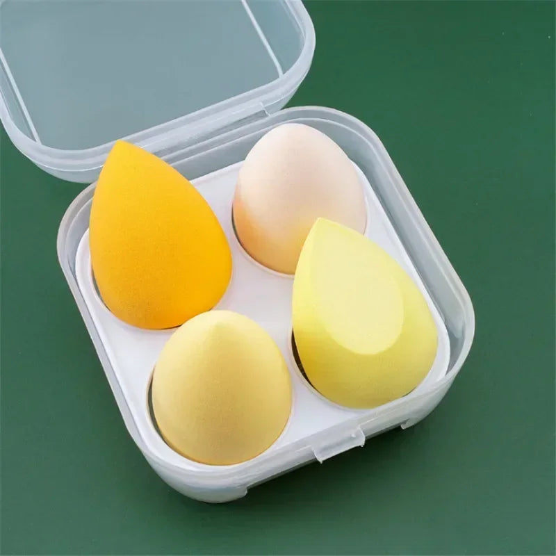 Makeup Blender Tools for Face Beauty, Foundation Cream, Concealer, 4pcs Set Peaceful Pleasures Health and Wellness