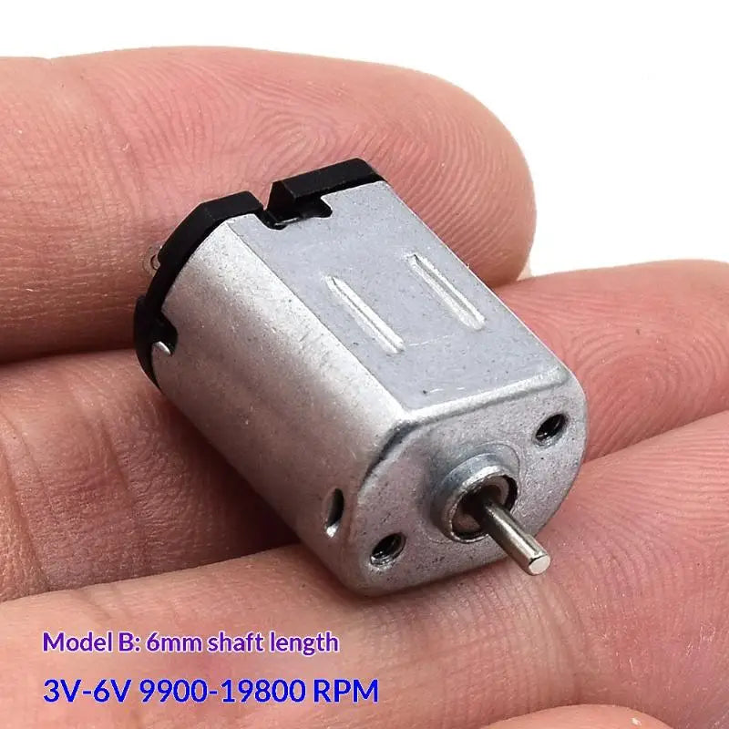 1/5Pcs FF-030 Mini Mute 030 Motor DIY Hobby Toy Lock Car AV Device DC 3/3.7/5/6/12V High Speed Micro Electric Motor Peaceful Pleasures Health and Wellness