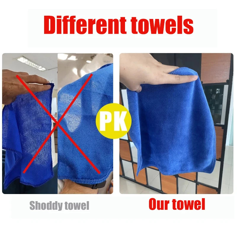 Thickened Microfiber Car Wash & Home Cleaning Cloth Towel