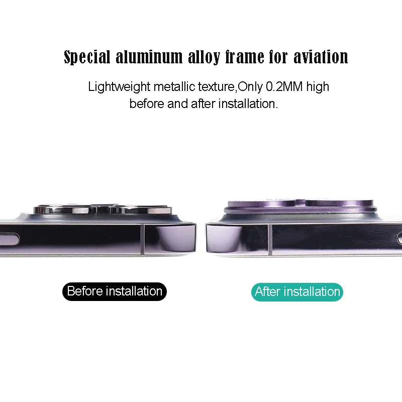 Integral Glitter Armor Lens Film for iPhone13 14 15 Pro Max Accessories for iphone Camera Protector for iphone 15 Lens Camera Peaceful Pleasures Health and Wellness