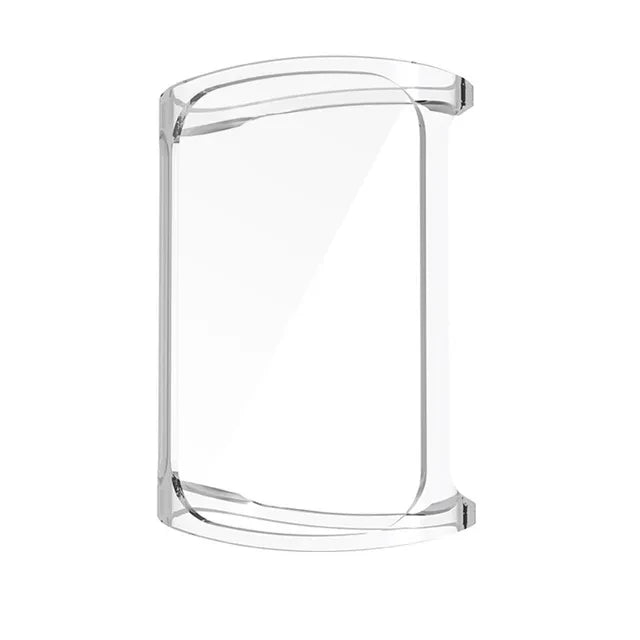 TPU Case & Screen Protector for Fitbit Charge 5 & Charge 6 Peaceful Pleasures Health and Wellness Transparent