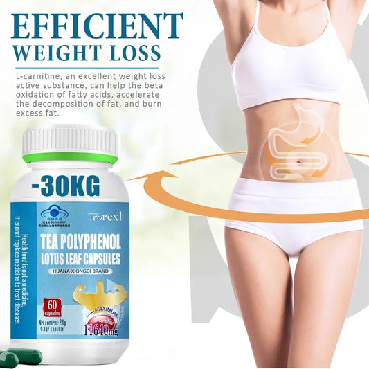 HABUMAMA L-Carnitine Slimming Capsules – 60 Caps | Unisex Slimming Supplement Oasis Select