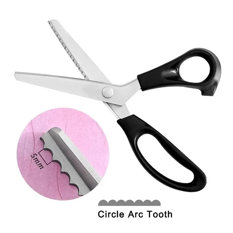 Pinking Shears – Zig Zag Stainless Steel Fabric Scissors