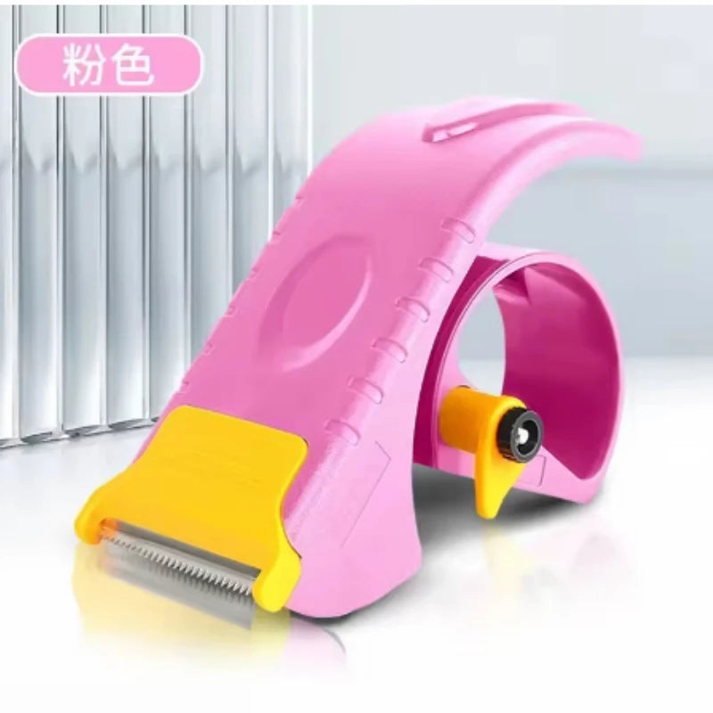 Handheld portable fast tape dispenser with cutter, reusable and environmentally friendly master level dispenser dedicated Peaceful Pleasures Health and Wellness
