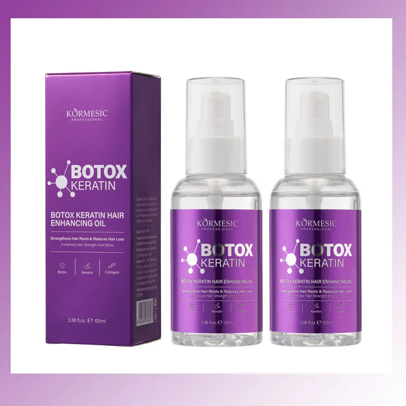 Keratin Hair Essence Oil – Smooth Frizzy & Nourish Damaged Hair