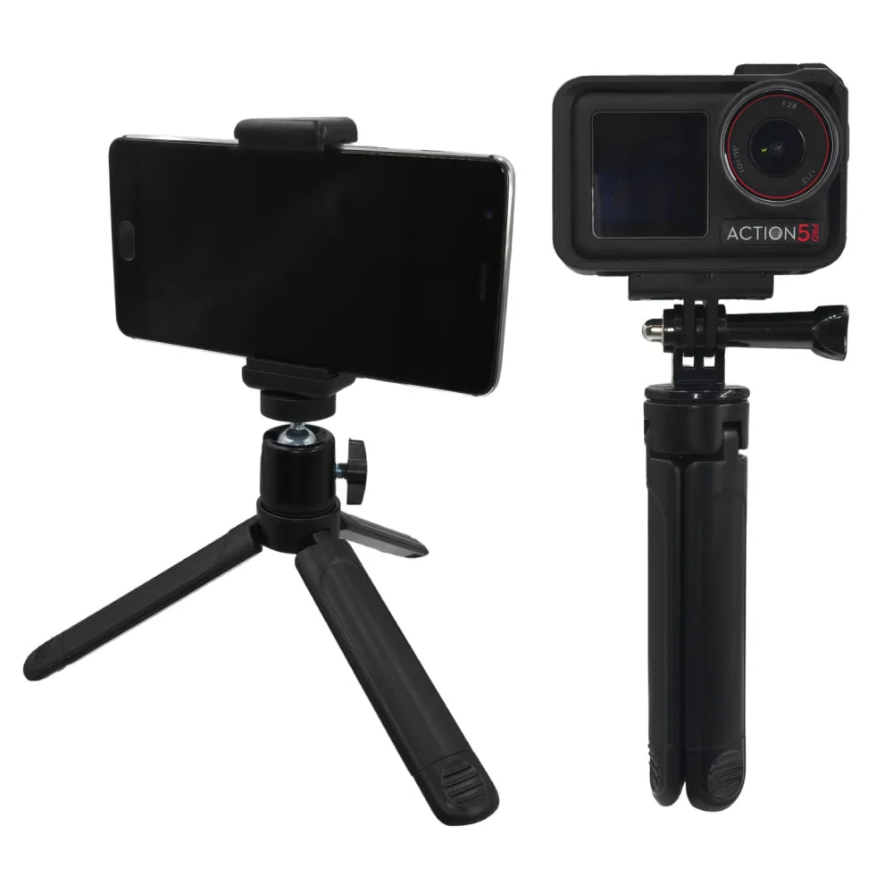 VeFly Extendable Mini Tripod 1/4" – DJI GoPro Insta360 Phone