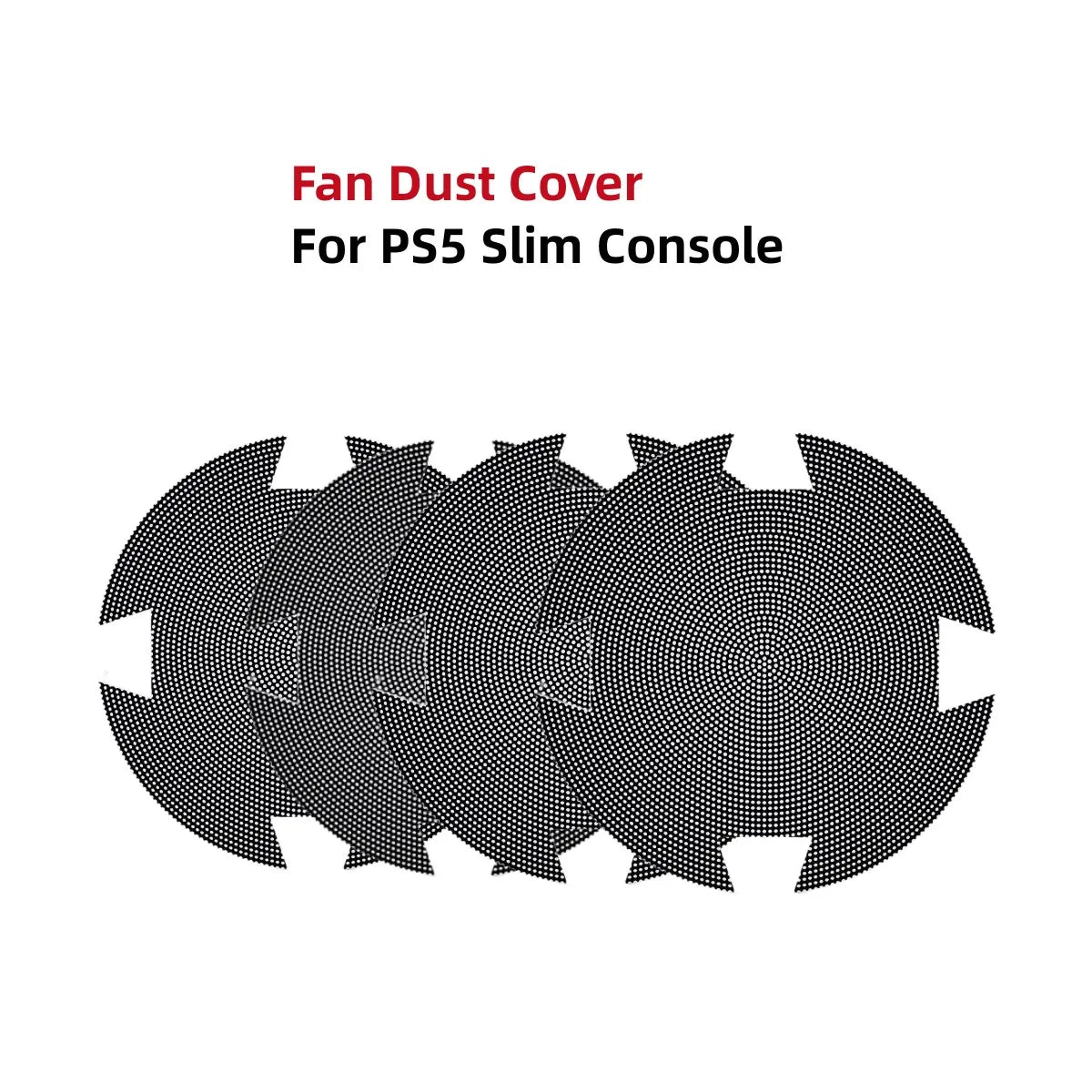 New Dust Screen for PS5 Slim Console for 5Slim Cooling Hole Dust Screen Peaceful Pleasures Health and Wellness