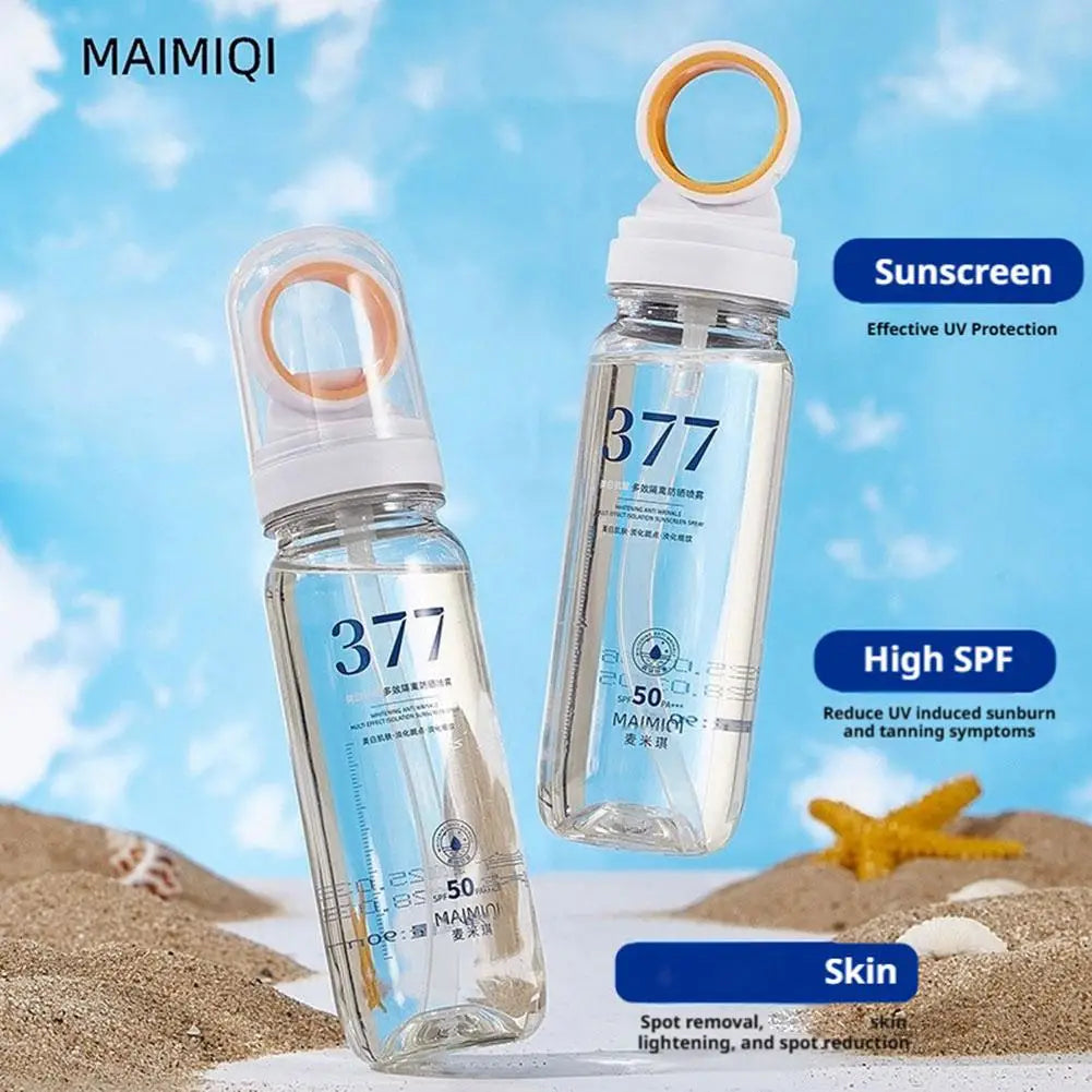 377 Deep Repair Sunscreen Spray SPF50+ for Skin Protection Peaceful Pleasures Health and Wellness
