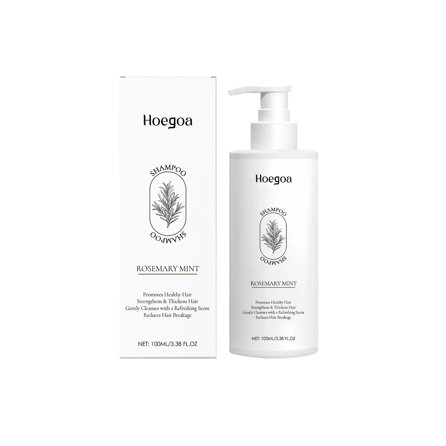 Rosemary & Cooling Mint Shampoo – Soft, Shiny & Moisturized Hair
