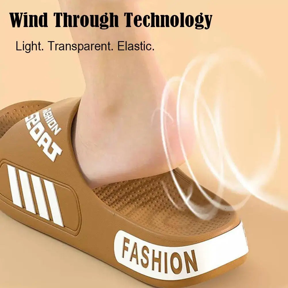 Men's EVA Non-Slip Flip Flops – Thick Sole Summer Slippers