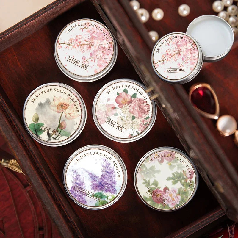 Lavender Solid Perfume Balm – Portable Long-Lasting Fragrance