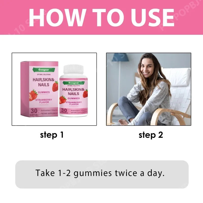 Strawberry Vitamin C Soft Chews – Daily Wellness Gummies