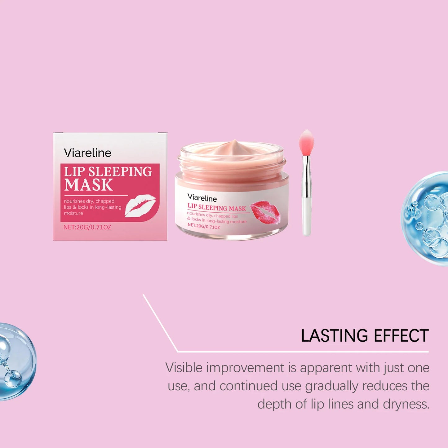 Viareline Lip Sleep Mask | Hydrating, Plumping & Repairing