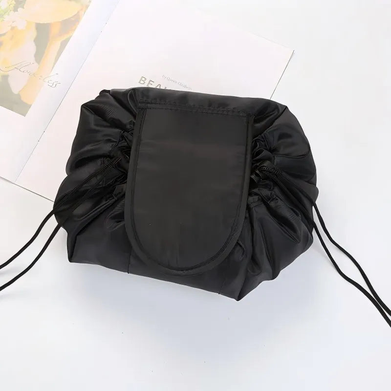 Women's Drawstring Cosmetic Bag – Waterproof Travel Makeup Organizer