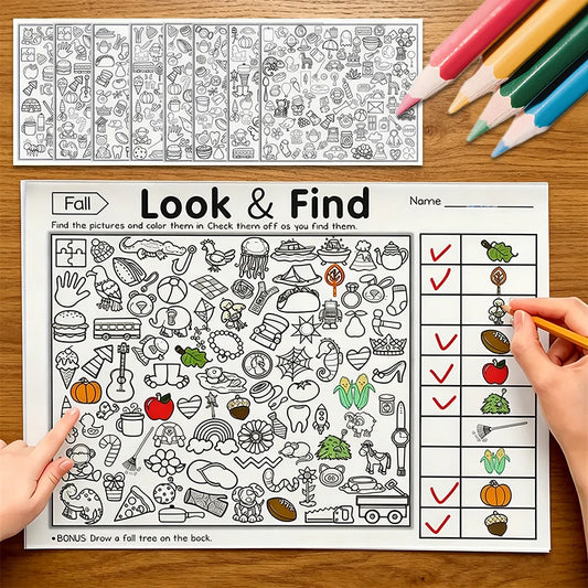 Children's Hidden Object Coloring Book Interactive Search Activity Peaceful Pleasures Health and Wellness