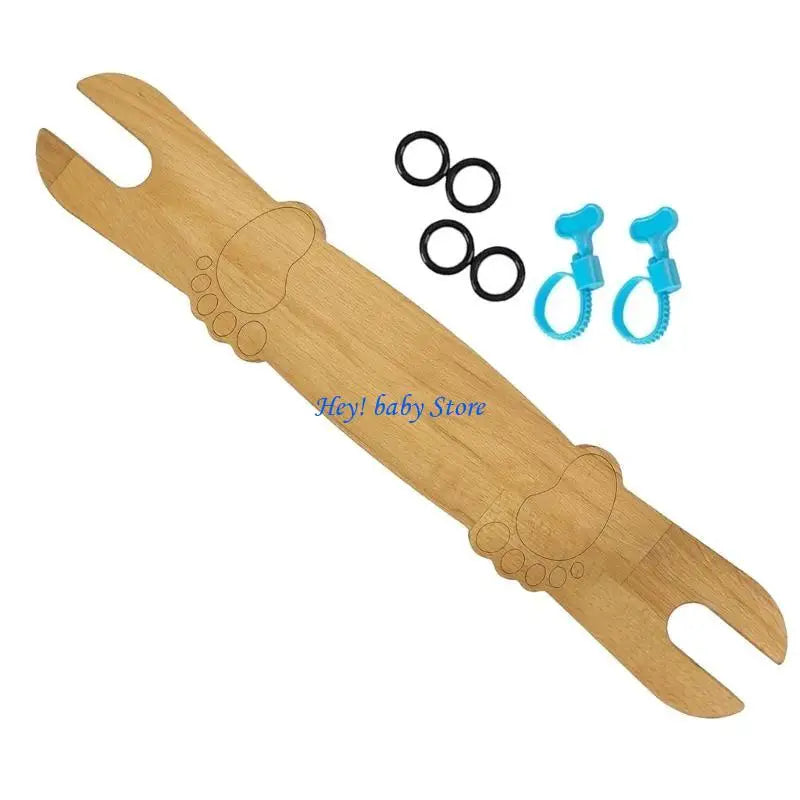 Baby High Chair Footrest Pedal | Round Corners & Rubber Rings