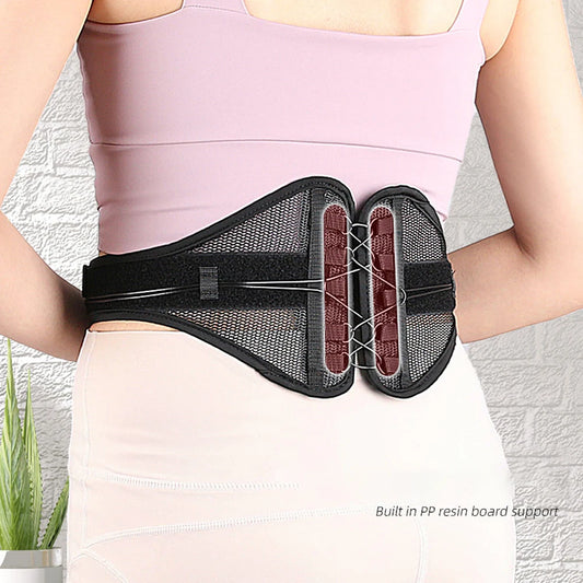 1PCS Back Brace for Women Men - Adjustable Lumbar Support Belt,Breathable & Strong Support Design For Herniated Disc,Sciatica Peaceful Pleasures Health and Wellness