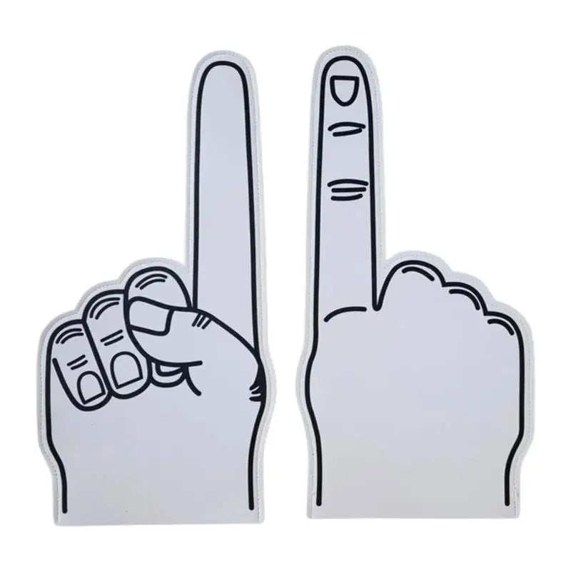 Oversized Foam Cheering Hands 2 Pack – Sports Fan Props