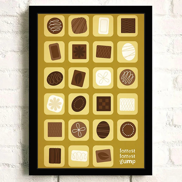 Forrest Gump Classic Movie Canvas Wall Art Poster | Home Decor