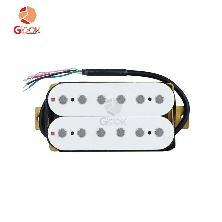 12 Stationary Electric Guitar Pickups Dual 4-Lead Coil Alnico5