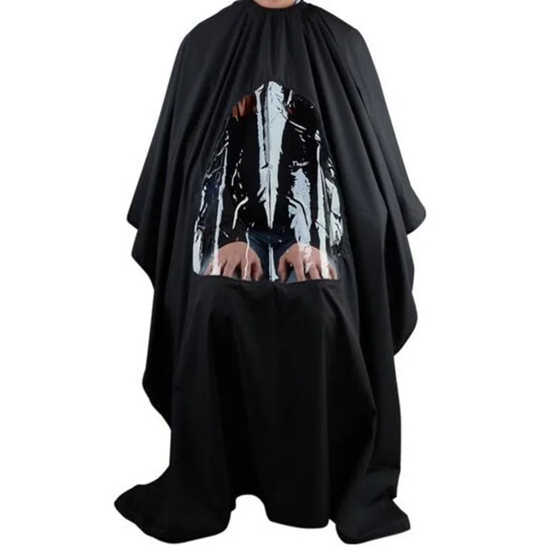 Professional Salon Apron Waterproof Cape Barber Styling Tool Salon Hairdresser Visible Apron Hair Cutting Hairdressing Gown Cape Peaceful Pleasures Health and Wellness