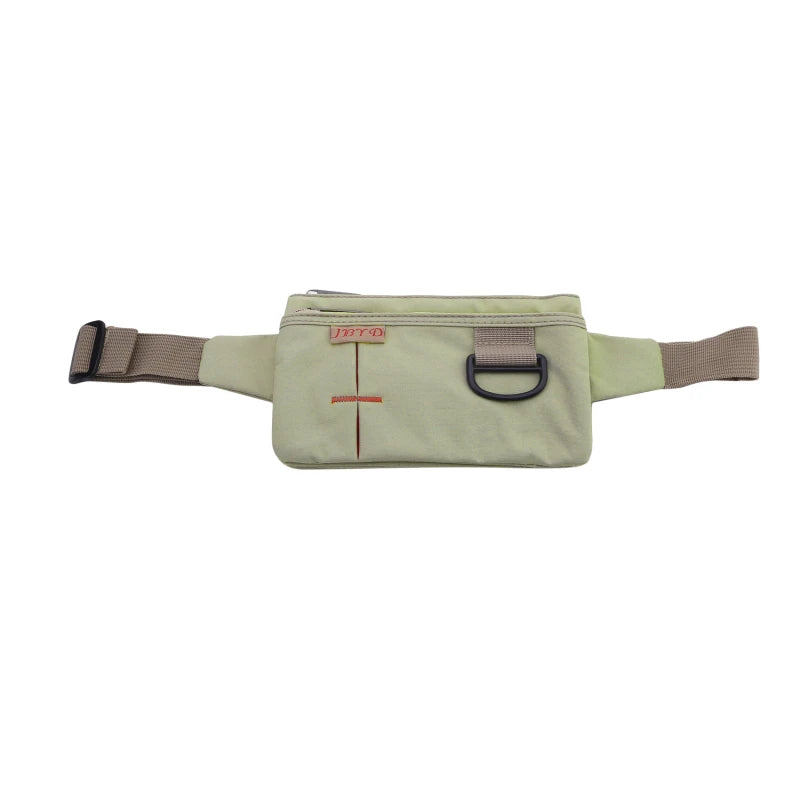 Sports Running Waist Pack Personalized Invisible Anti-theft ID Waist Pack Casual Small Bag Outdoor Travel Crossbody Bag Peaceful Pleasures Health and Wellness