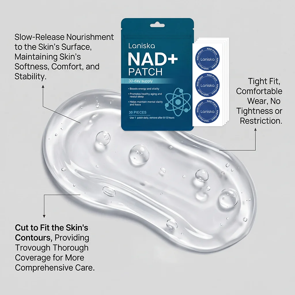 NAD+ Body Care Patches 30pc – Breathable & Long-Lasting