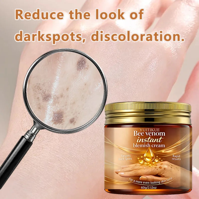YUITIKUE Bee Venom Blemish Cream – Dark Spots & Brightening 60g Blemish Brightening Cream Peaceful Pleasures Health and Wellness