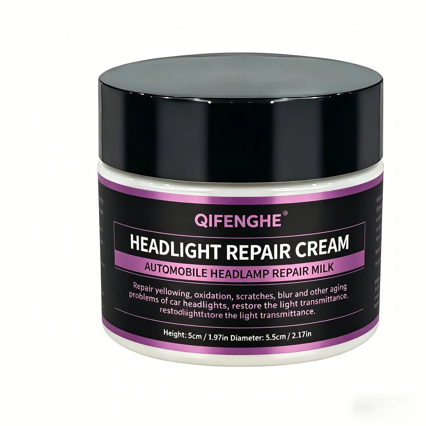 Headlight Restoration Cream – Remove Yellowing & Oxidation