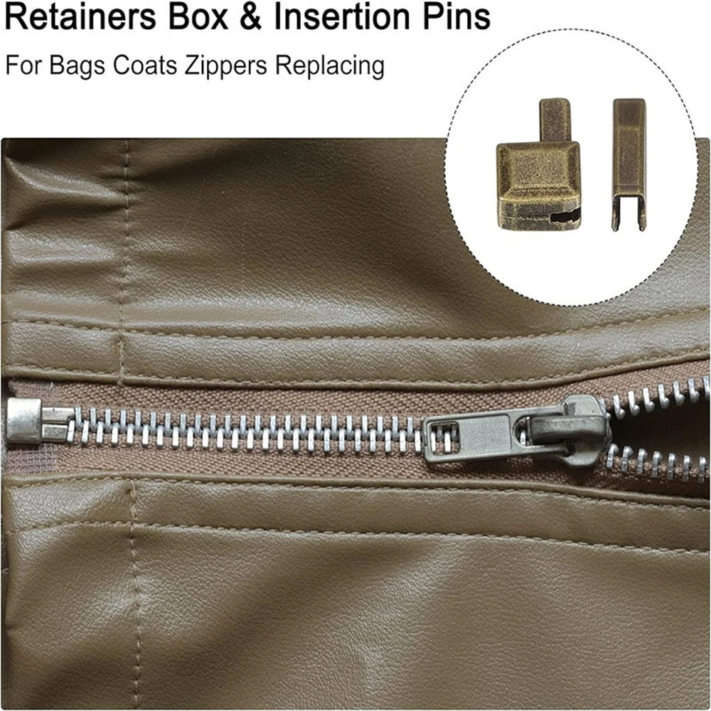 Zipper Repair Kit – Sliders, Fixing Box & Pin #3 #5 #8 #10