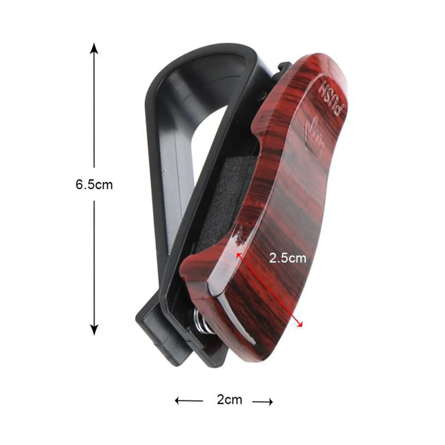 Sun Visor Sunglasses Clip Holder Eyeglasses Storage Fastener Sun Visor Clip-on Glass Case Car Visor Accessories Peaceful Pleasures Health and Wellness