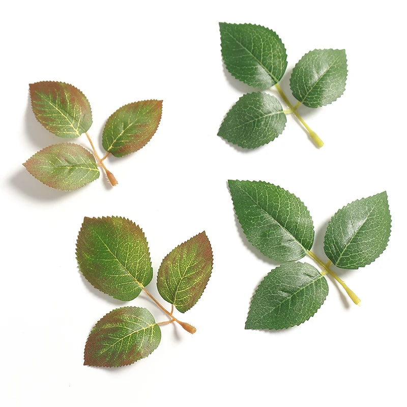 Silk Artificial Leaves for Wedding & Home Decor – 10/30/50 Pcs