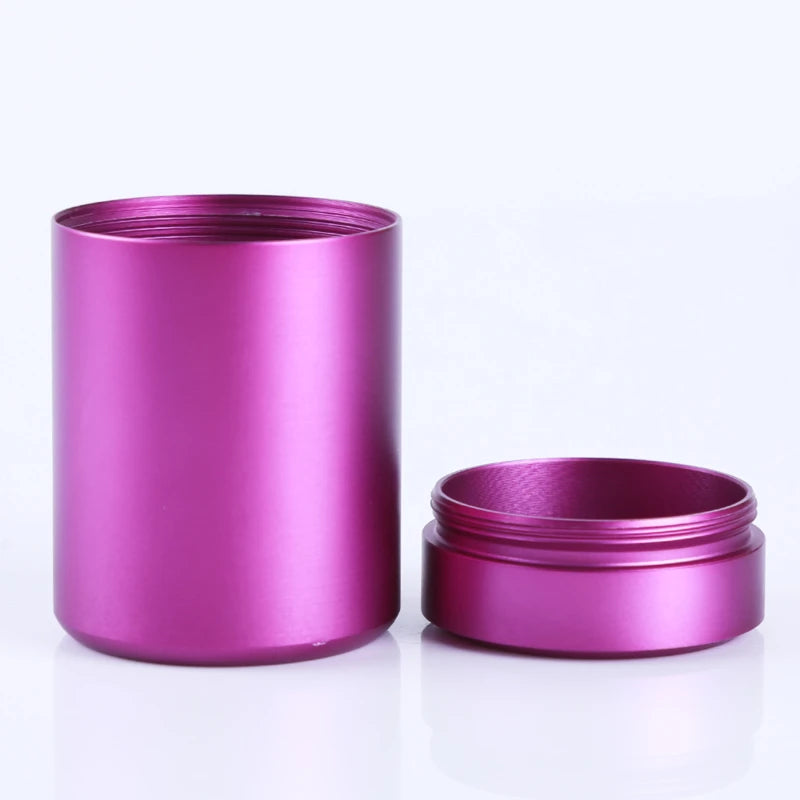 Mini Metal Box Tea Can Small Travel Portable Container Jar Sugar Coffee Caddy Organizer Household Storage Supplies Peaceful Pleasures Health and Wellness