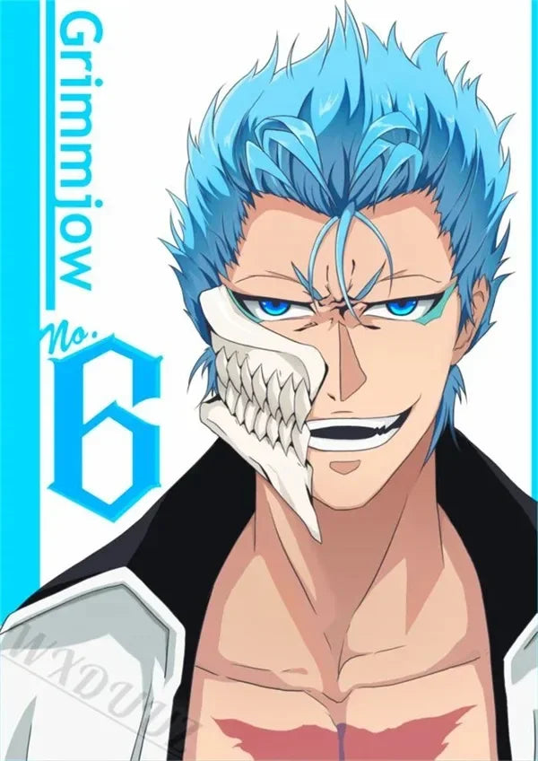 Japan Cartoon Anime Figure Bleach Comic Canvas Painting Posters and Prints Wall Art Pictures for Living Room Decoration Peaceful Pleasures Health and Wellness 5 30x40cm Unframed