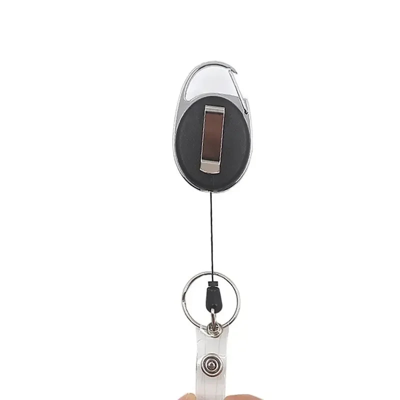 Work Permit Card Set - Rope Retractable Neck Hanging Document Card Set - Chest Tag Access Control Hard Shell Protective Set Peaceful Pleasures Health and Wellness