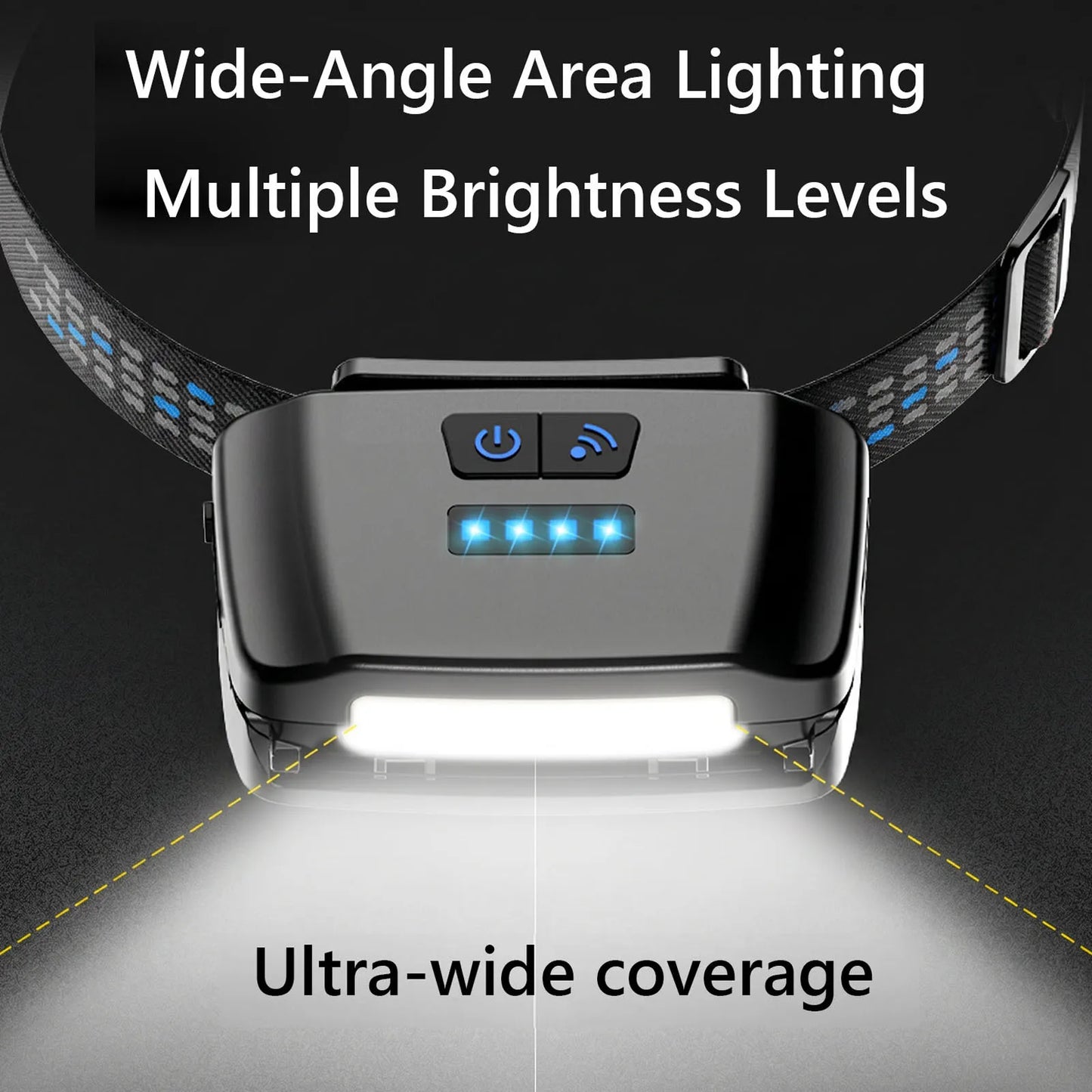Cap Visor Head Light with Mosquito Repellent COB ClipOn Cap Lights Long Runtime for Night Fishing Camping and Outdoor Work Peaceful Pleasures Health and Wellness