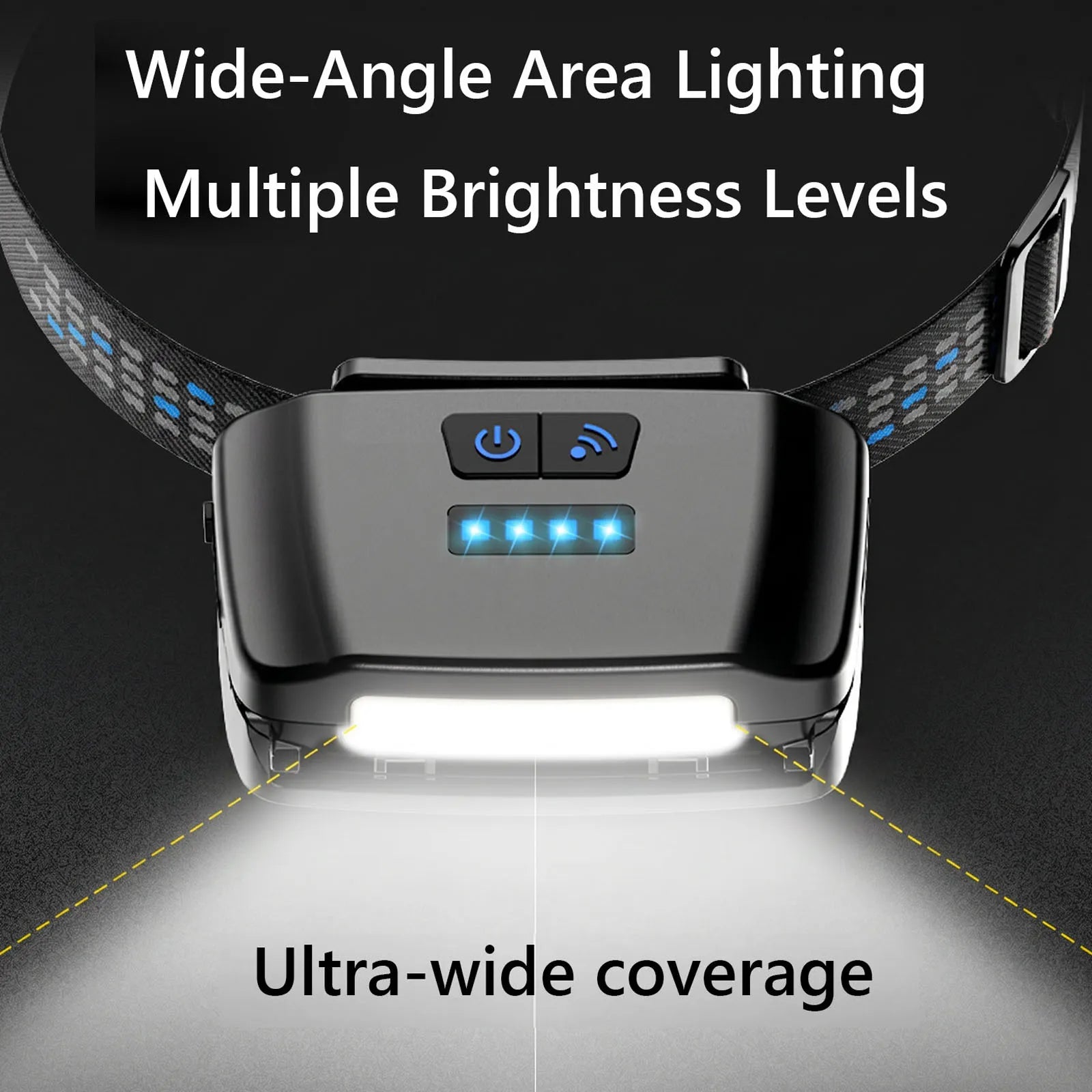 Cap Visor Head Light with Mosquito Repellent COB ClipOn Cap Lights Long Runtime for Night Fishing Camping and Outdoor Work Peaceful Pleasures Health and Wellness