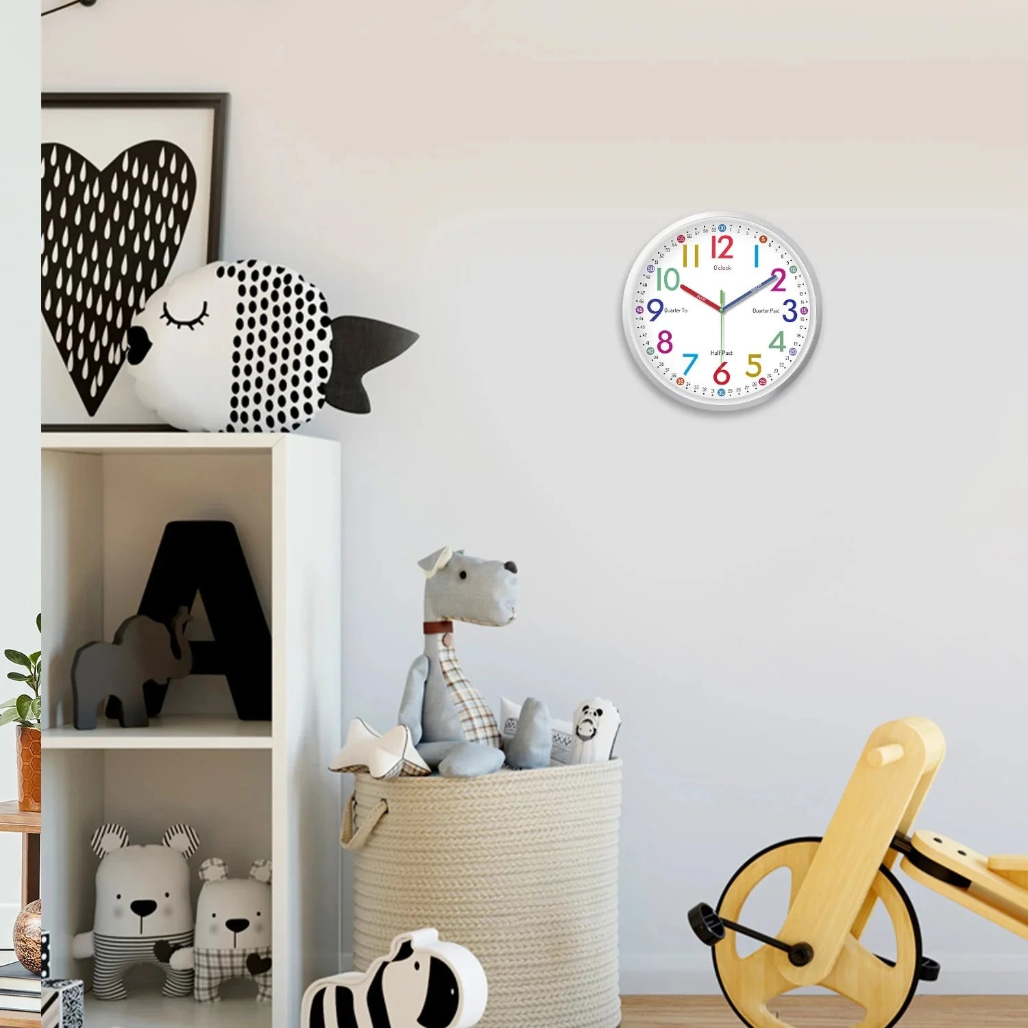 8 Inch Simple Silent Quartz Wall Clock For Living Room Bedroom Kitchen Home Decoration Ideal Holiday Gift No Battery Included Peaceful Pleasures Health and Wellness