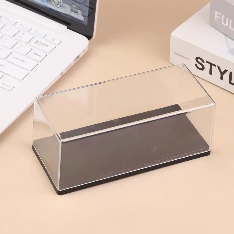 Acrylic Model Car Display Box – Clear Dustproof Storage Case