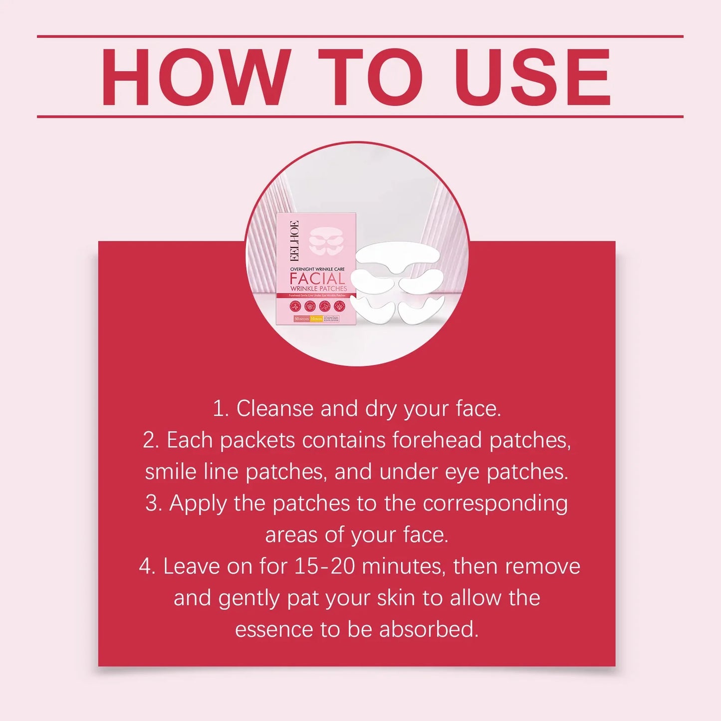 Collagen Care Patch Set – Smooth & Hydrated Facial Skin