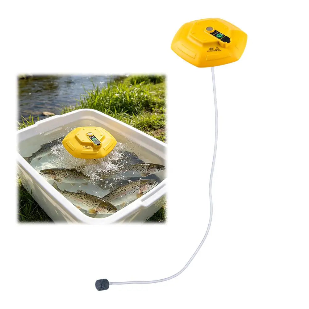 Portable Float Fishing Aerator for Oxygen Supply Peaceful Pleasures Health and Wellness 1pc