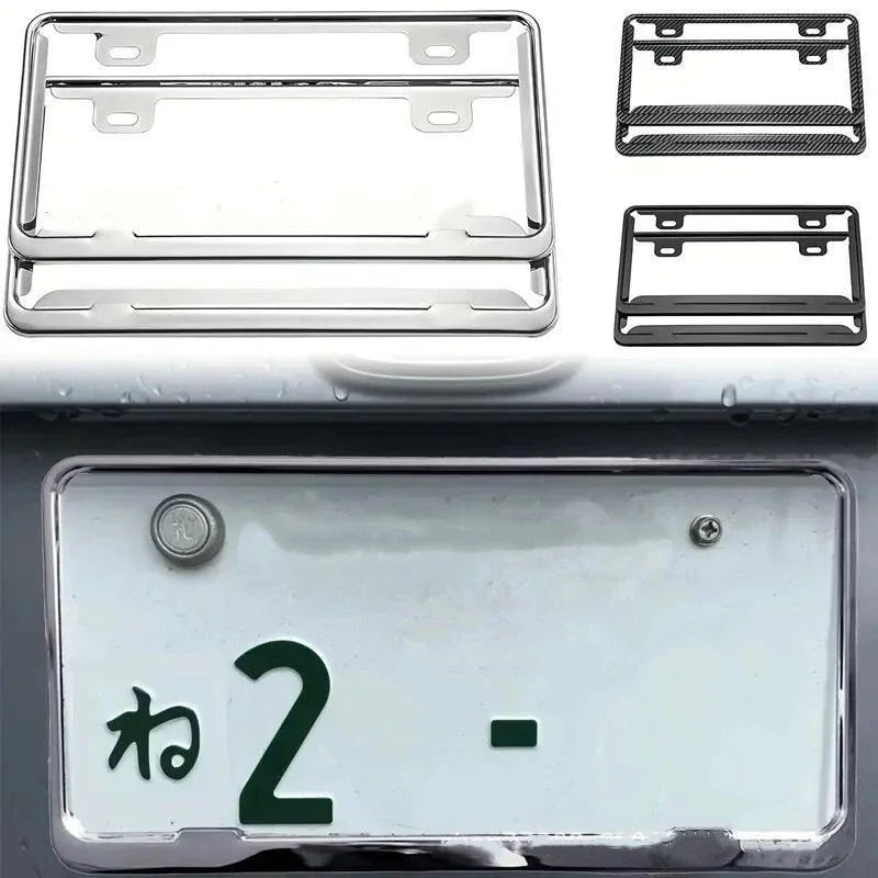 Stainless Steel License Plate Frame for Japanese Standard Plates