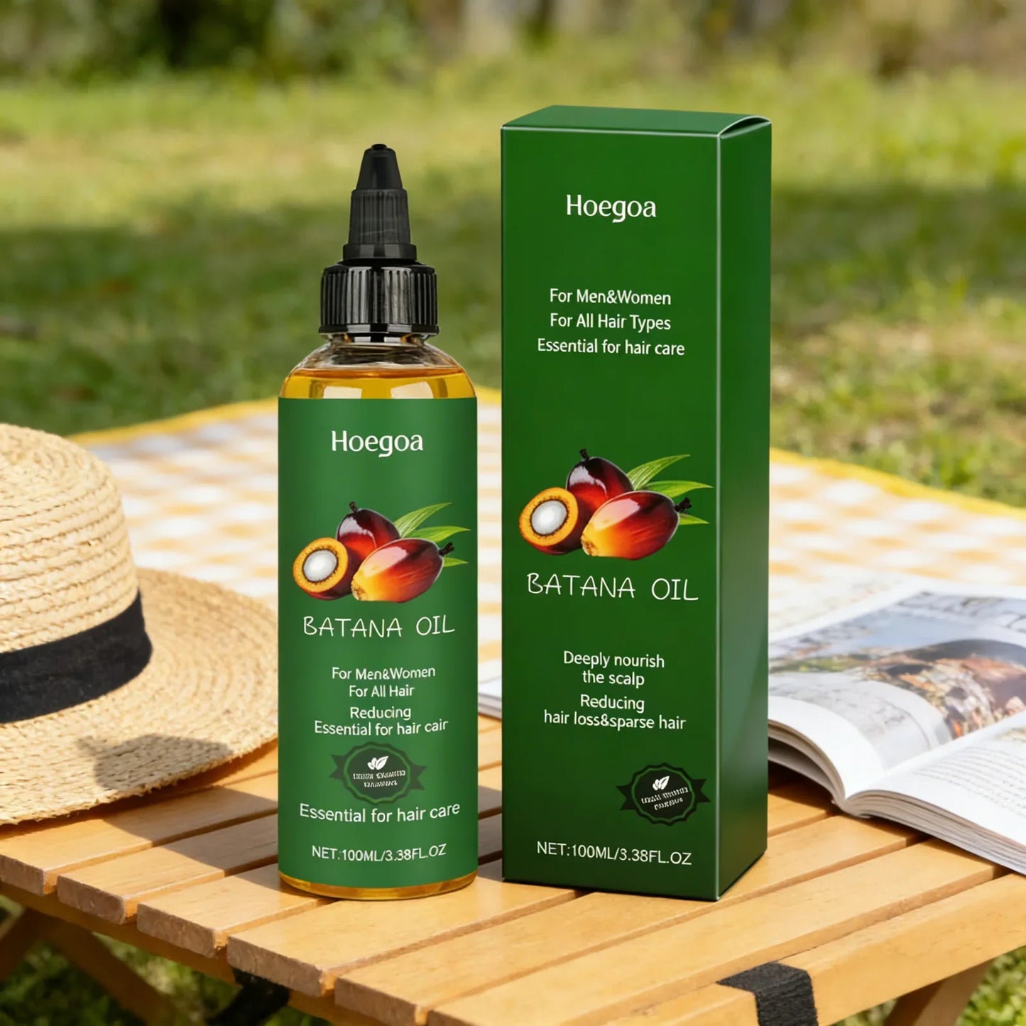 Hoegoa Batana Oil Rosemary Shampoo Set – Repair & Volumize