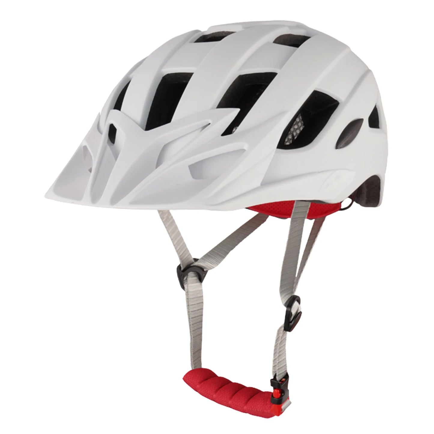 Multi-Sport Helmets with Warning Taillights Adjustable Bicycle Helmet Outdoor Bicycle Headgear for Different Aesthetics Peaceful Pleasures Health and Wellness White