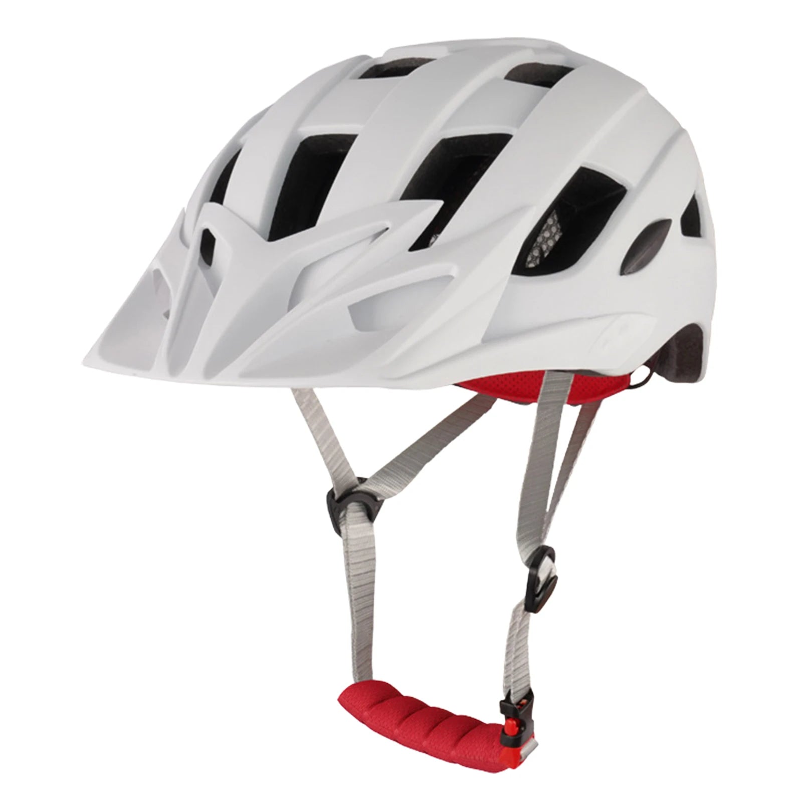 Multi-Sport Helmets with Warning Taillights Adjustable Bicycle Helmet Outdoor Bicycle Headgear for Different Aesthetics Peaceful Pleasures Health and Wellness White