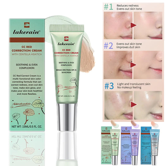 CC Cream erborian Korean Makeup High Coverage Foundation Foundation Cream for Face Base Makeup Color Changing Liquid Foundation Peaceful Pleasures Health and Wellness