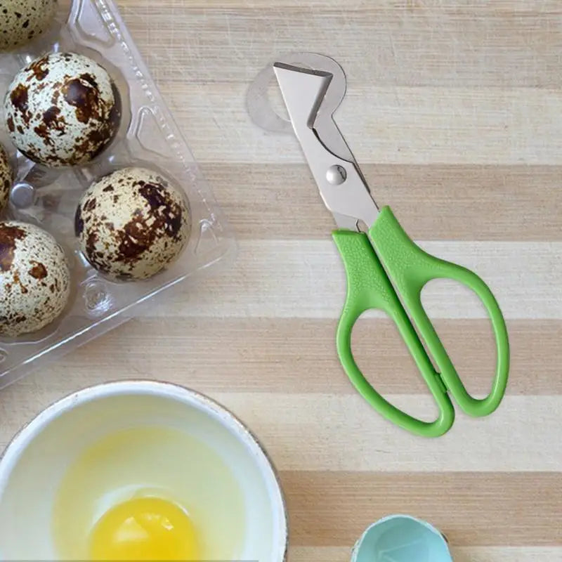 Pigeon Quail Open Crack Small Egg Shell Scissor Cut Bird Eggshell Separator Cigar Cutter Opener Tool Clipper Kitchen Tools Peaceful Pleasures Health and Wellness